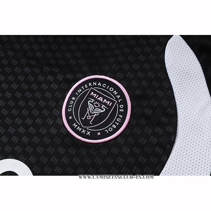 Chandal del Inter Miami 26-27 Manga Corta Negro - Pantalon Corto